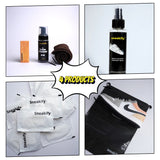 Pack of 4| Sneaker Cleaning kit, 30 Sneaker wipes, Water & Stain Repellor , 2 Sneaker Bags